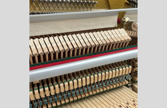 Neimeyer Polished Red Mahogany 108 Upright Piano, Used - All Inclusive Premium Package (SN:D906591) - Image 6